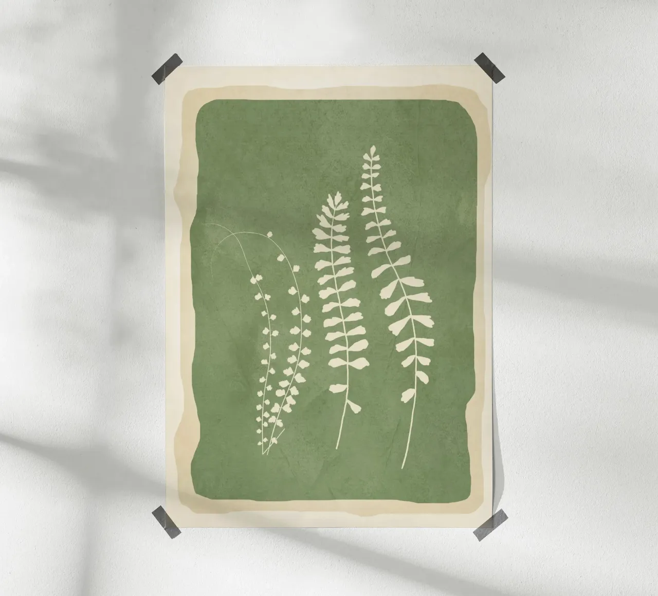 Leaf Design 2 poster da Nadjaa