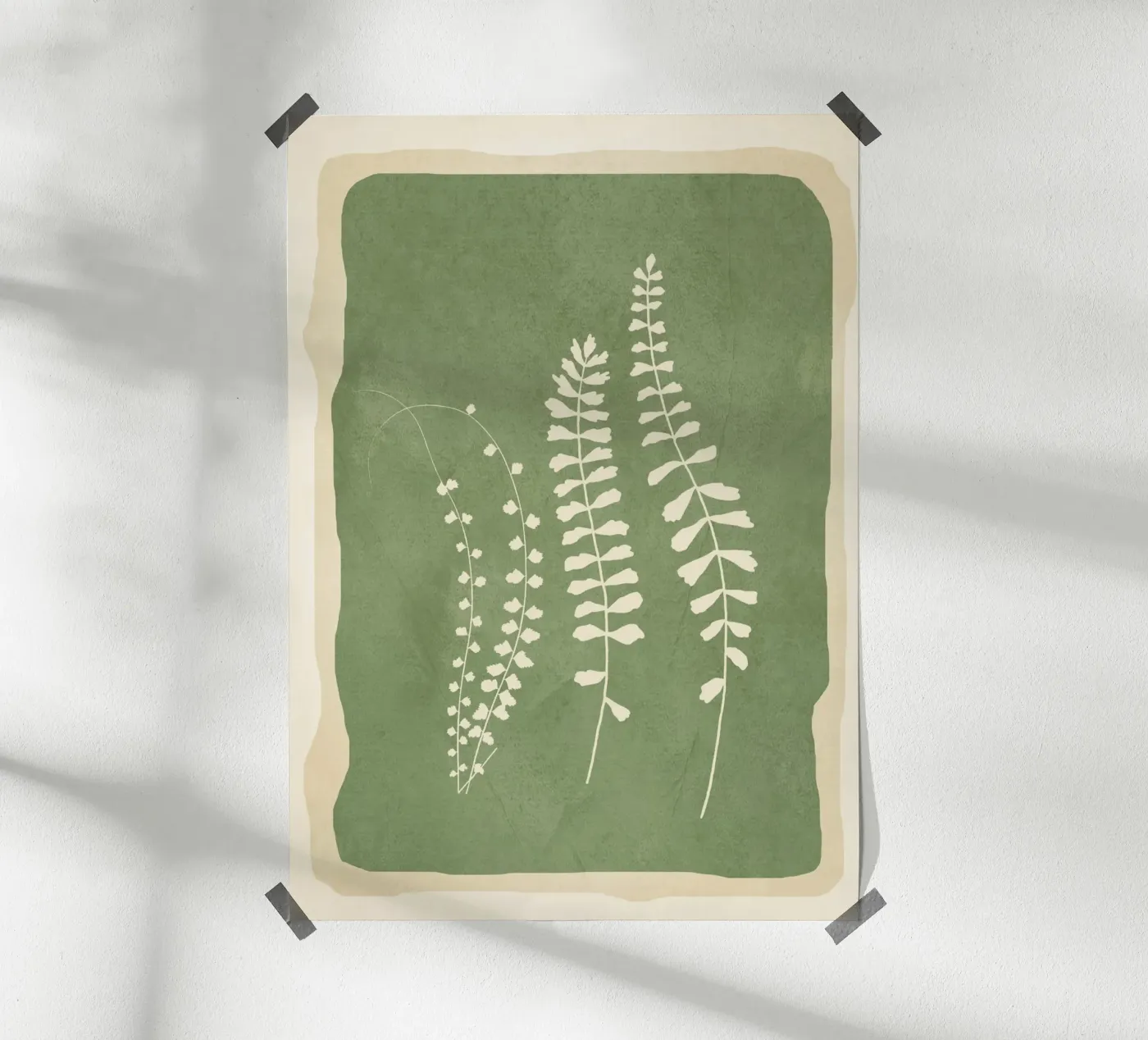 Leaf Design 2 poster van Nadjaa