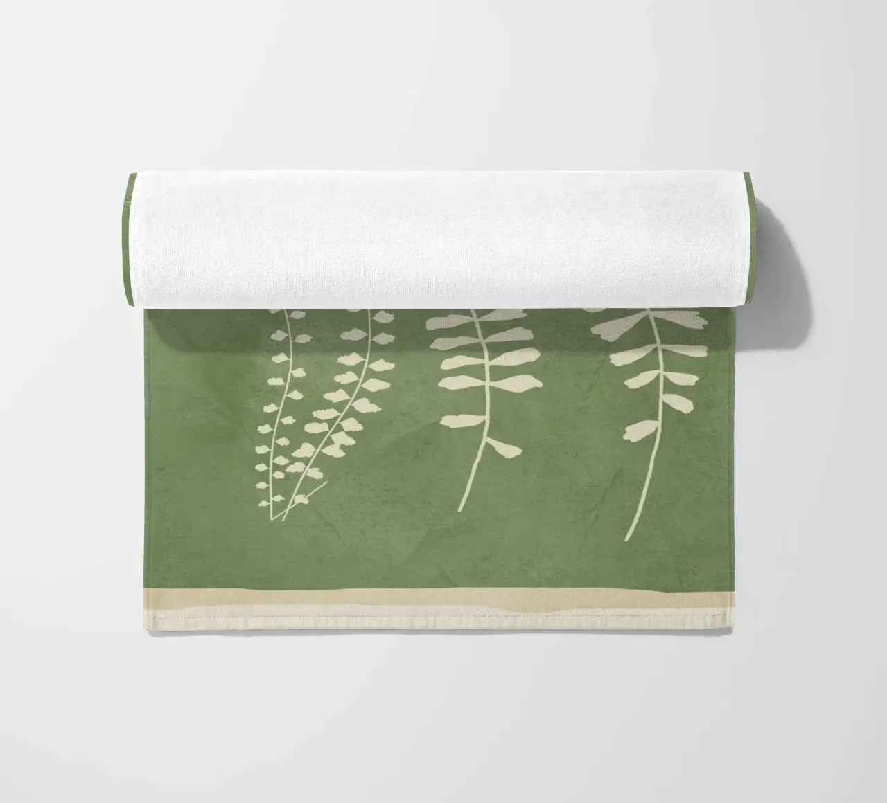 Leaf Design 2 telo mare da Nadjaa