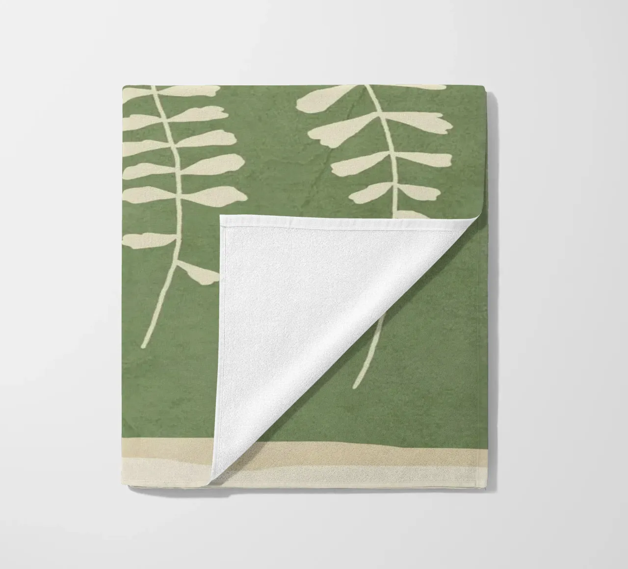 Leaf Design 2 telo mare da Nadjaa