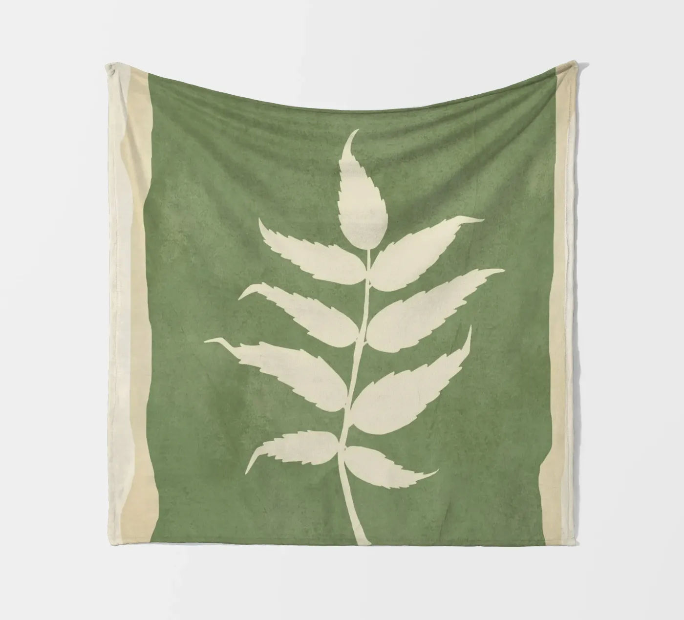 Leaf Design 3 coperta in pile da Nadjaa