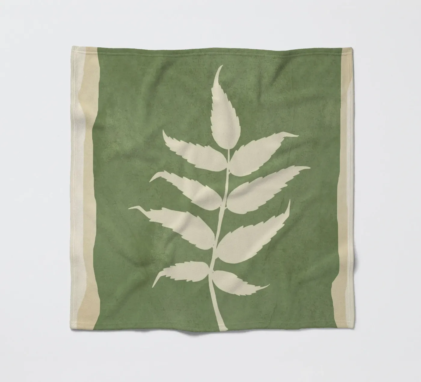 Leaf Design 3 coperta in pile da Nadjaa