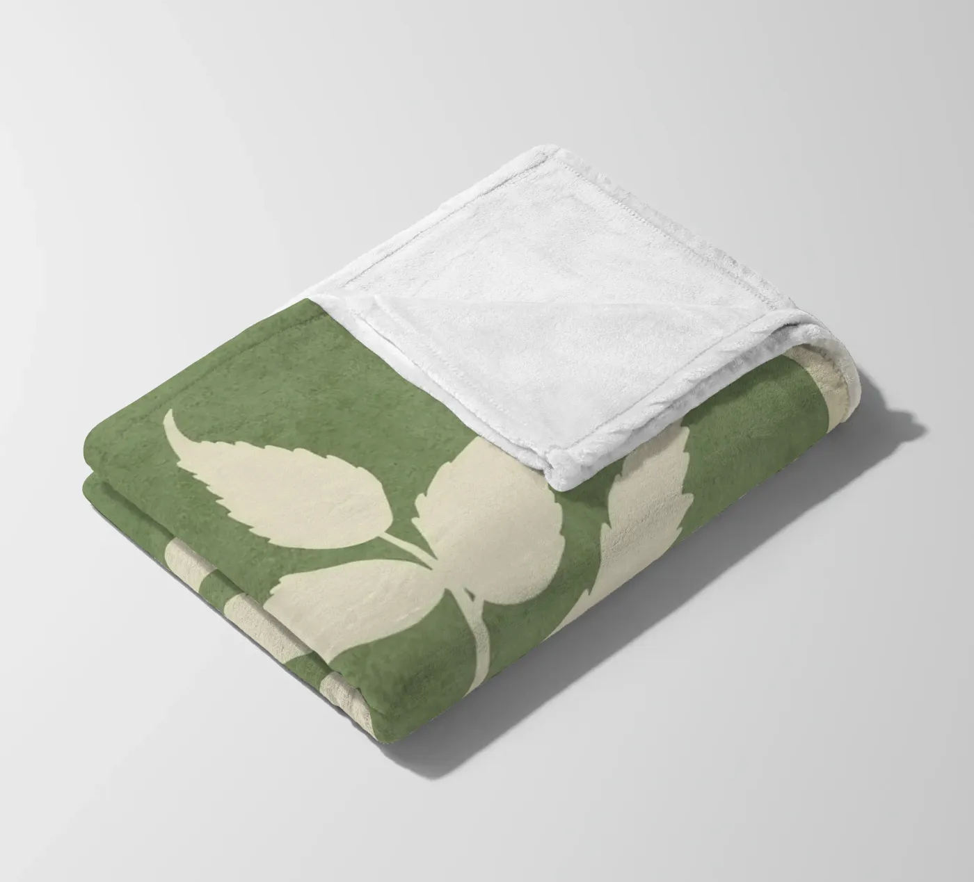 Leaf Design 3 coperta in pile da Nadjaa