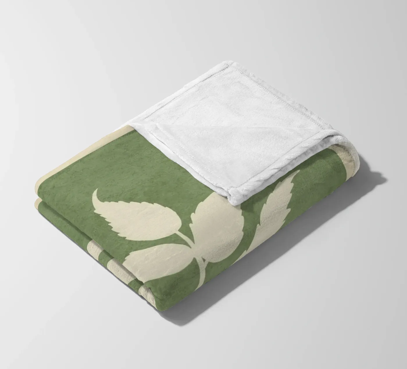 Leaf Design 3 coperta in pile da Nadjaa