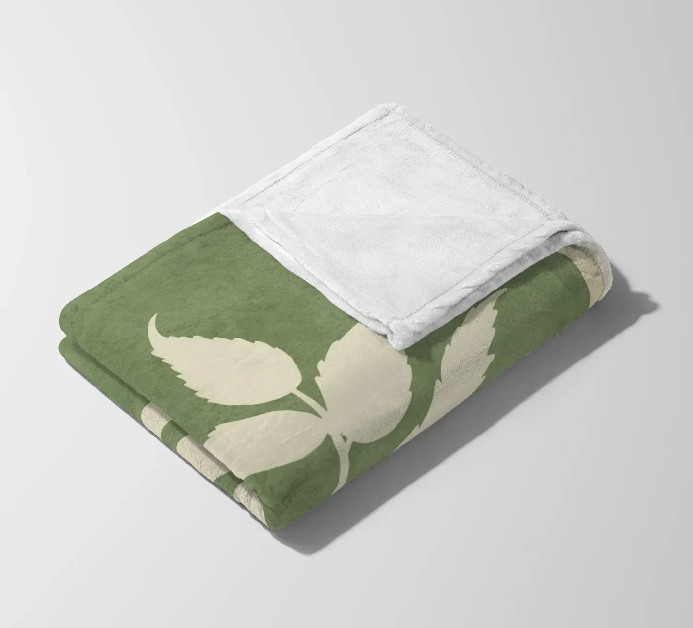 Leaf Design 3 coperta in pile da Nadjaa