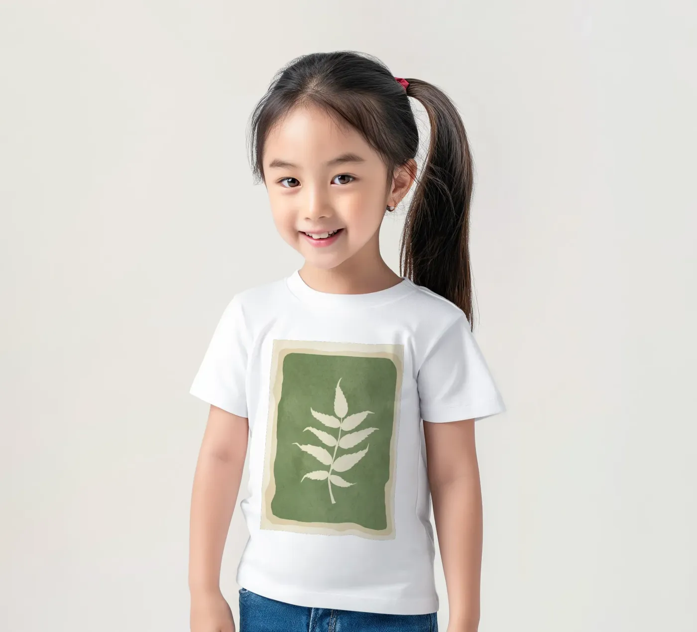 Leaf Design 3 t-shirt bambini da Nadjaa