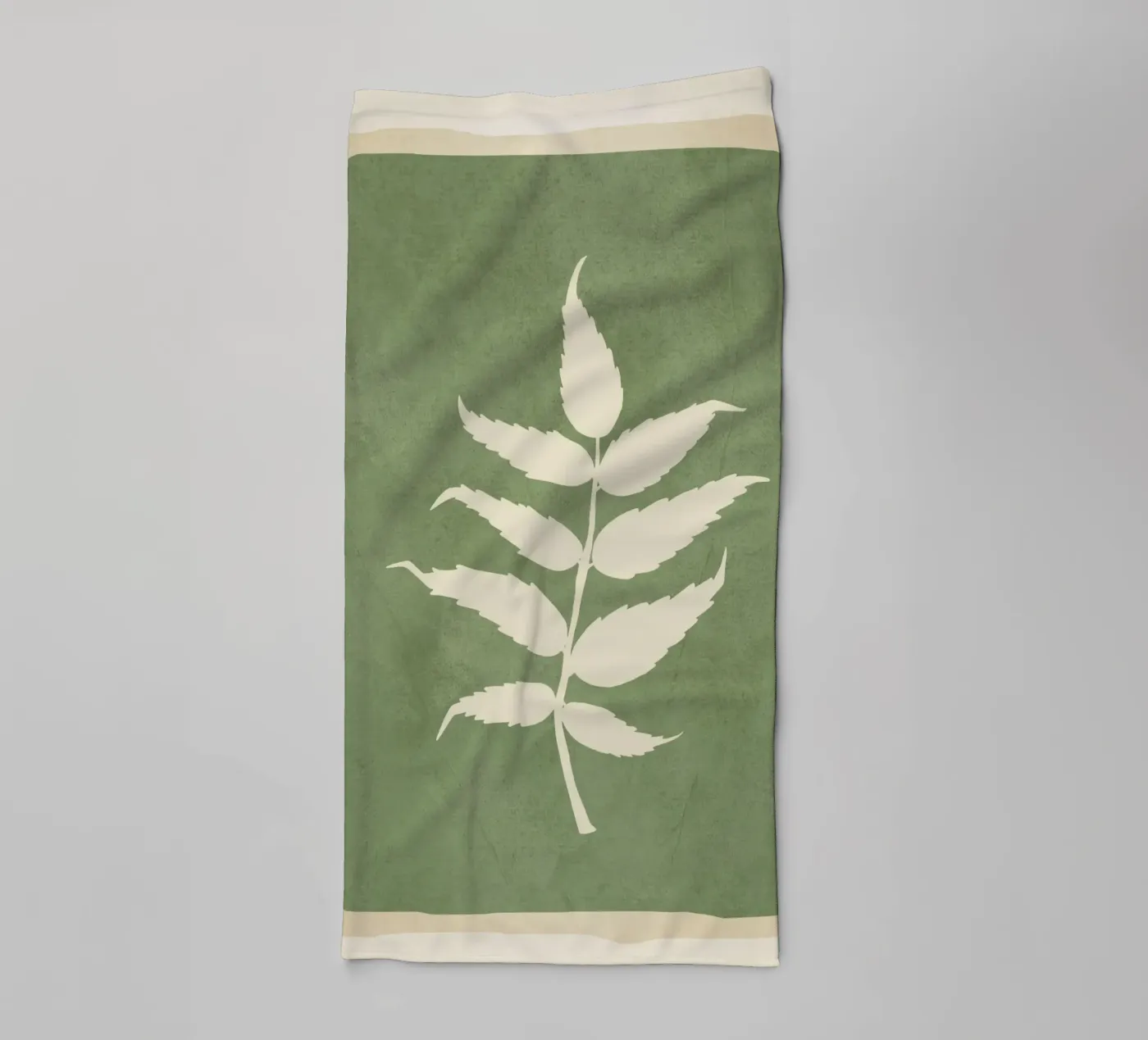 Leaf Design 3 towel by Nadjaa