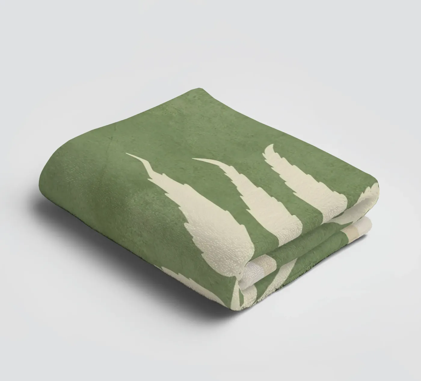 Leaf Design 3 towel by Nadjaa