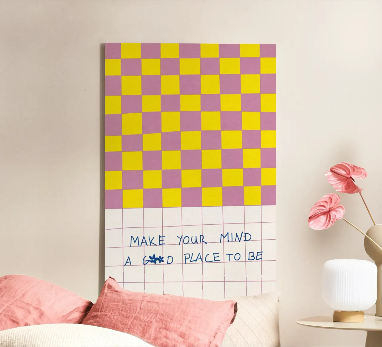Selma no.1 canvas met Baklijst van Froilein Juno