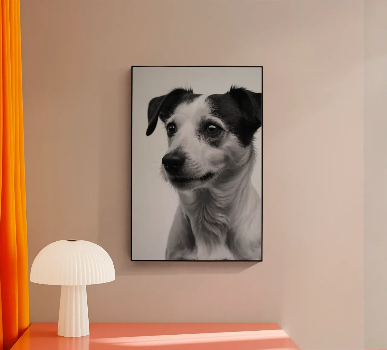 Gli occhi fedeli di un amico | Lavoro 11 plexiglass da Paws & Portraits