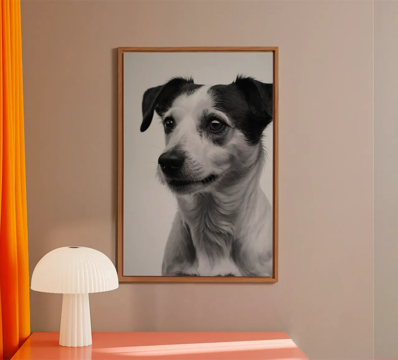 Gli occhi fedeli di un amico | Lavoro 11 alluminio dibond da Paws & Portraits