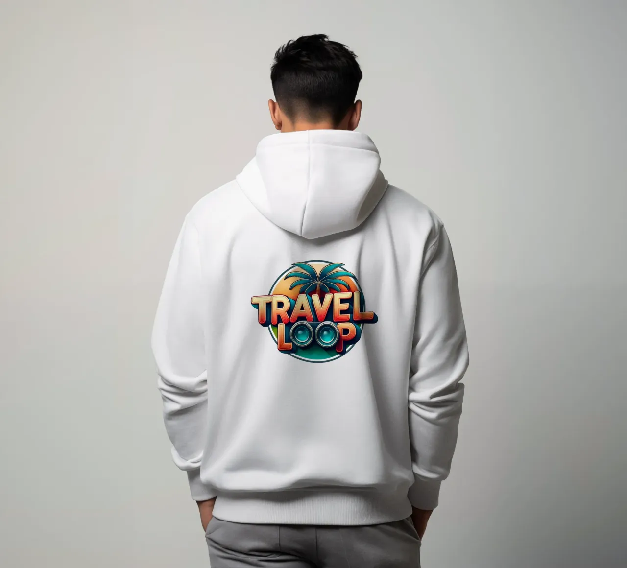 travelloop felpa con cappuccio da travelloop