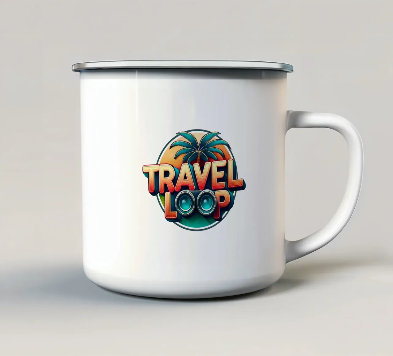 travelloop tazza in smalto da travelloop