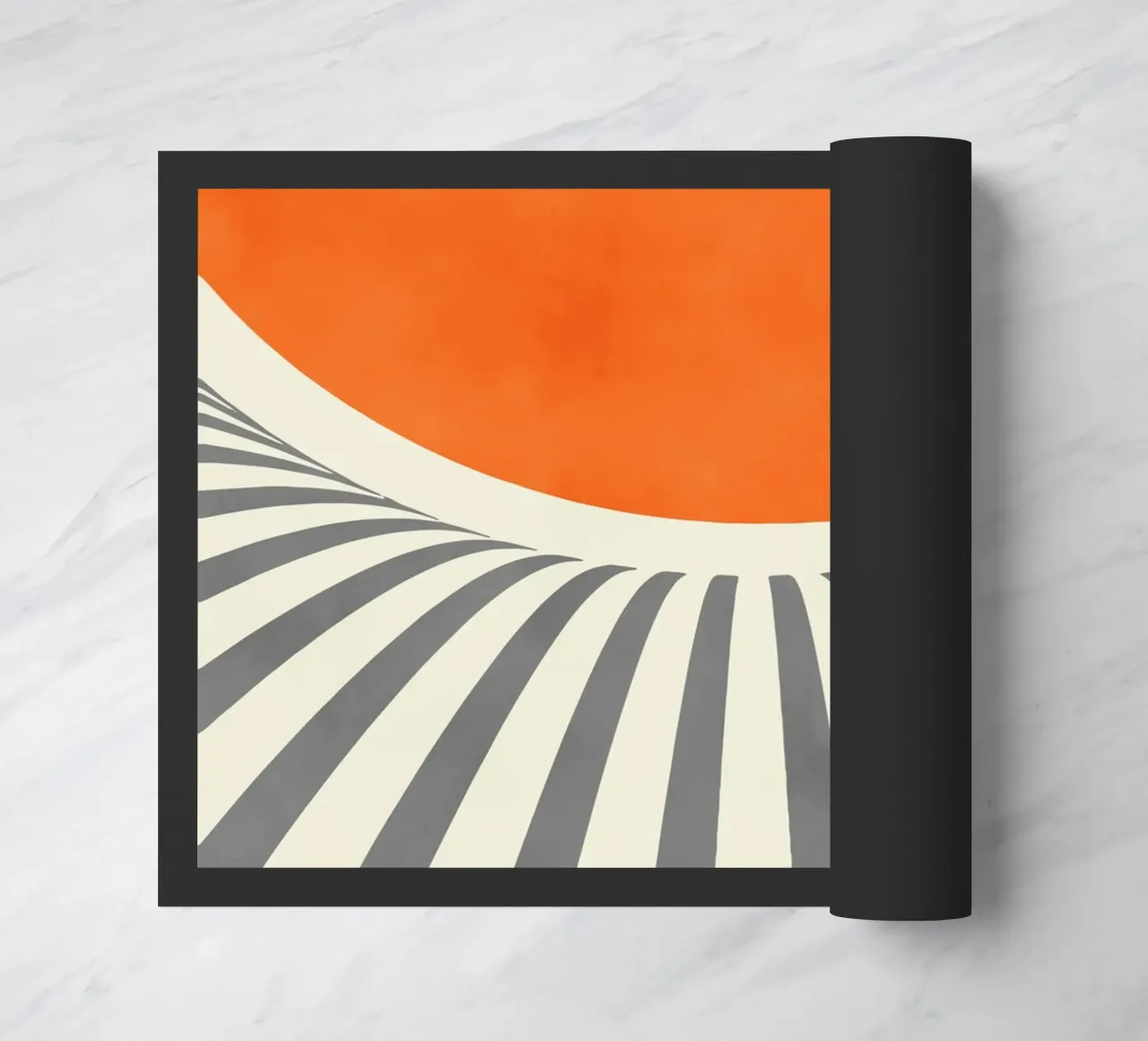 Abstract Rays I doormat by artesutileco