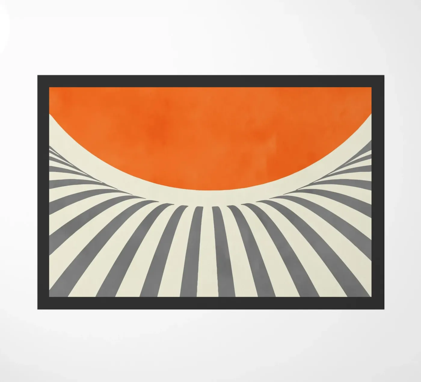 Abstract Rays I deurmat van artesutileco