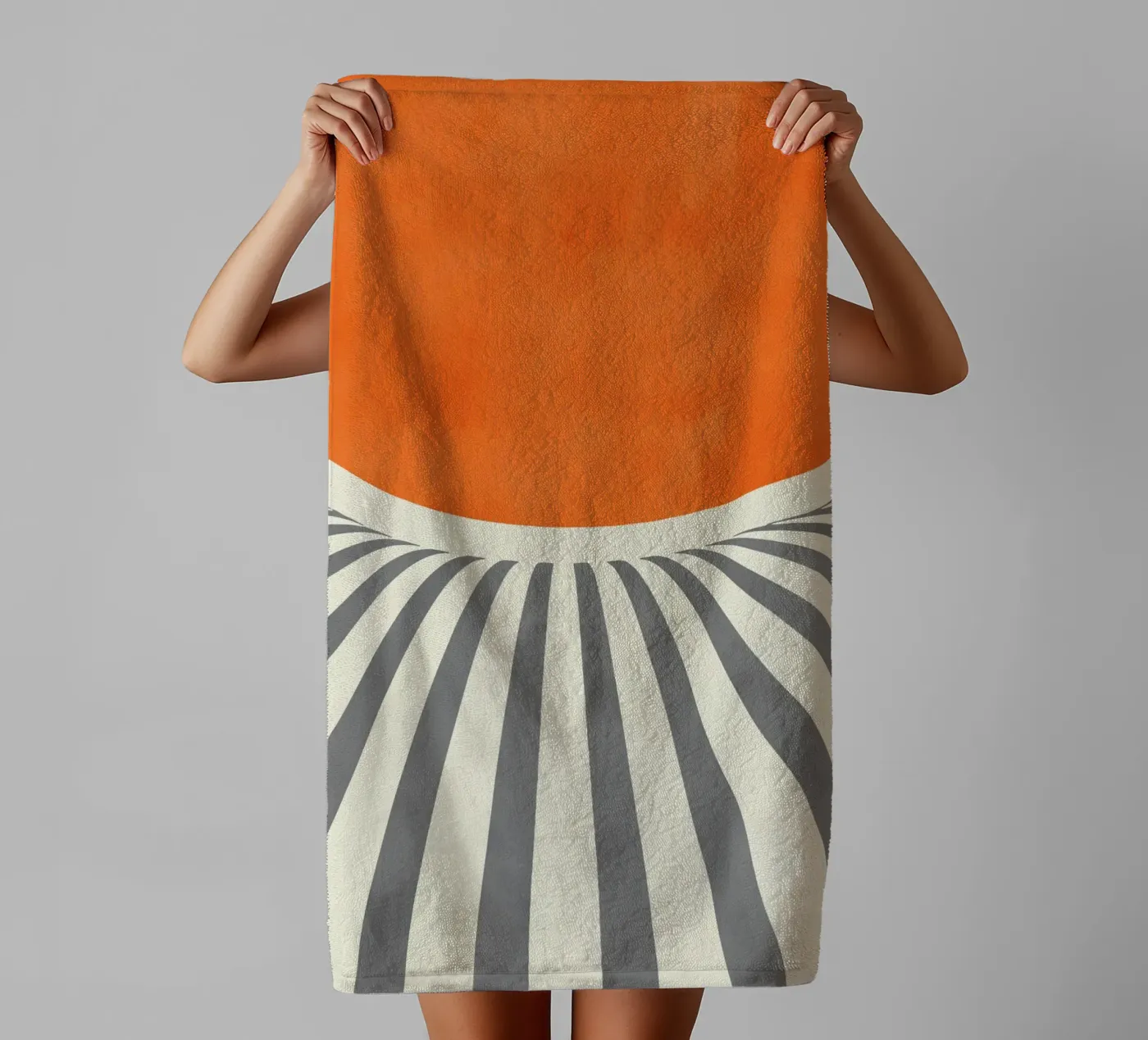 Abstract Rays I towel by artesutileco