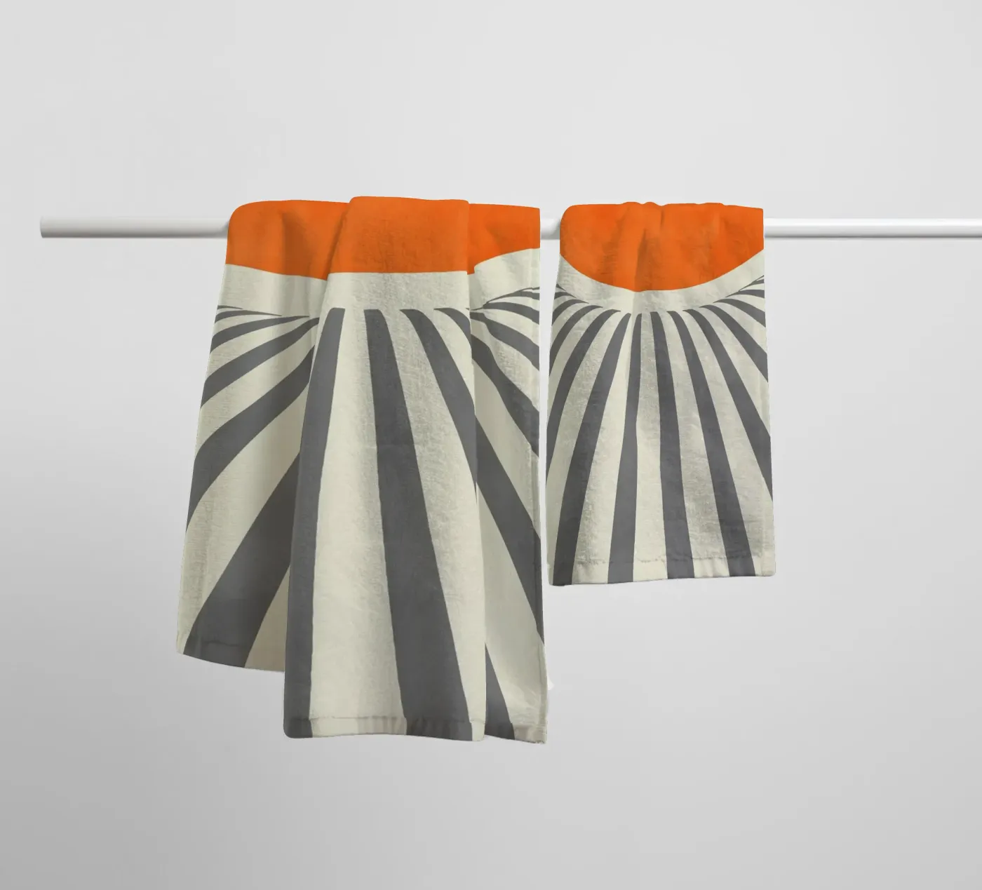 Abstract Rays I towel by artesutileco