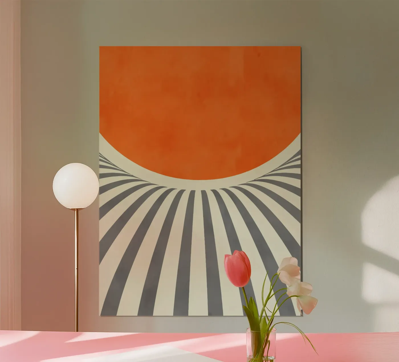 Abstract Rays I poster van artesutileco