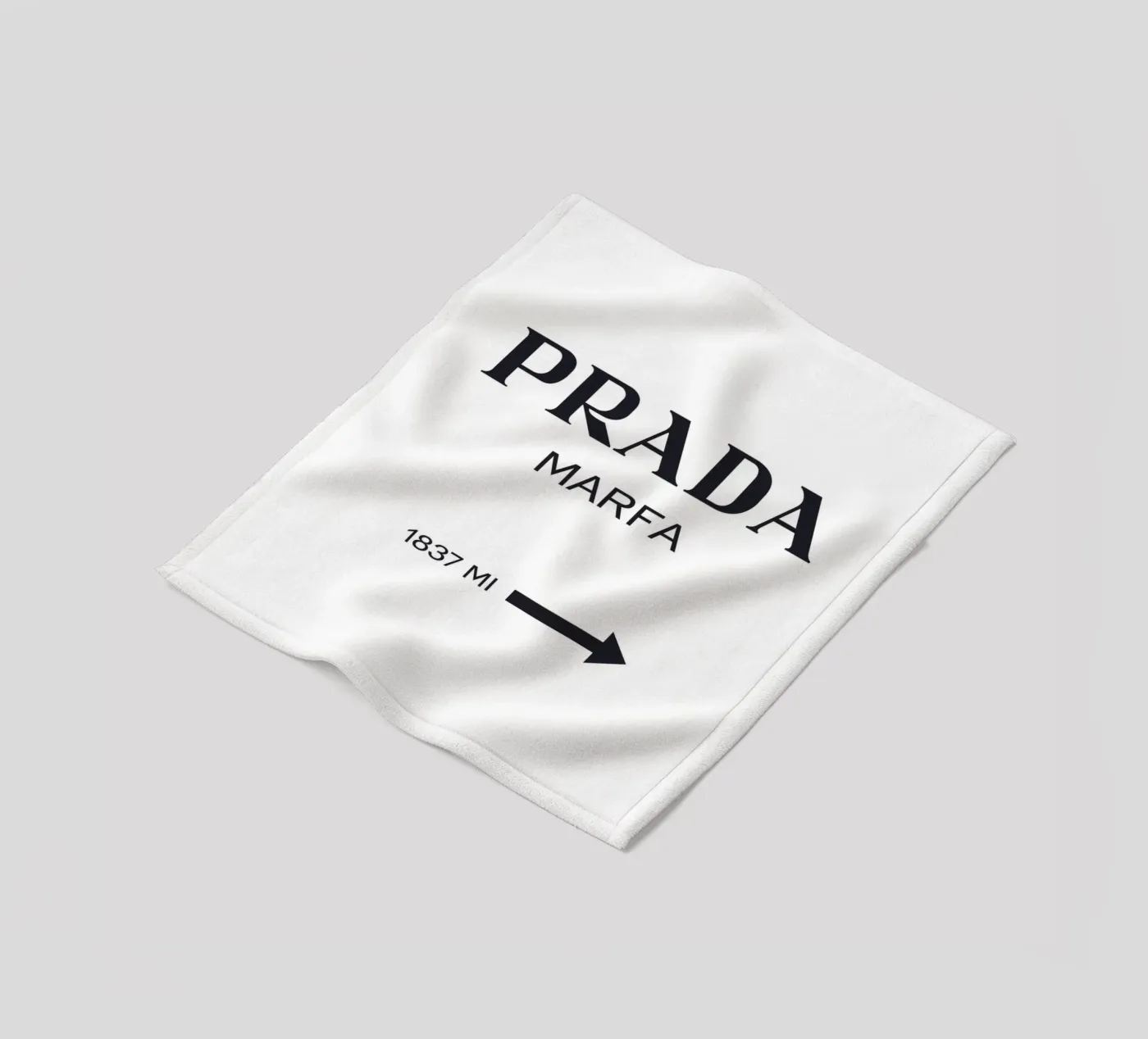 Prada Marfa fleecedeken van Whole©