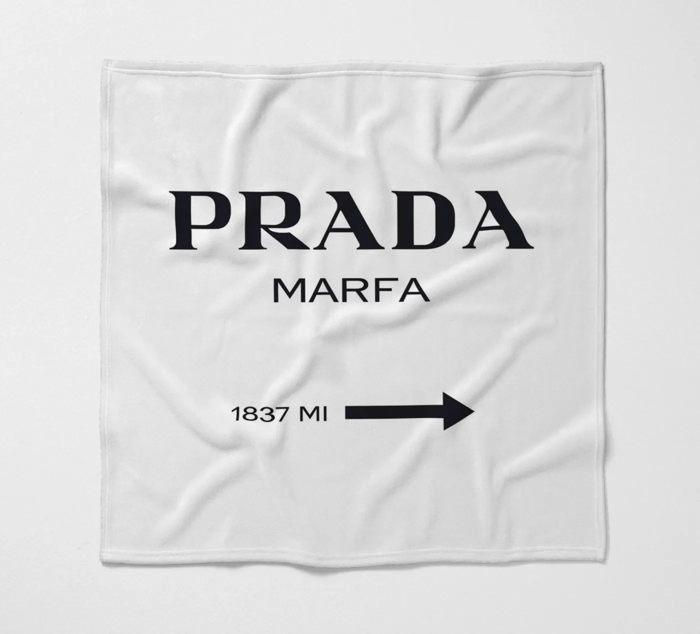 Prada Marfa fleecedeken van Whole©