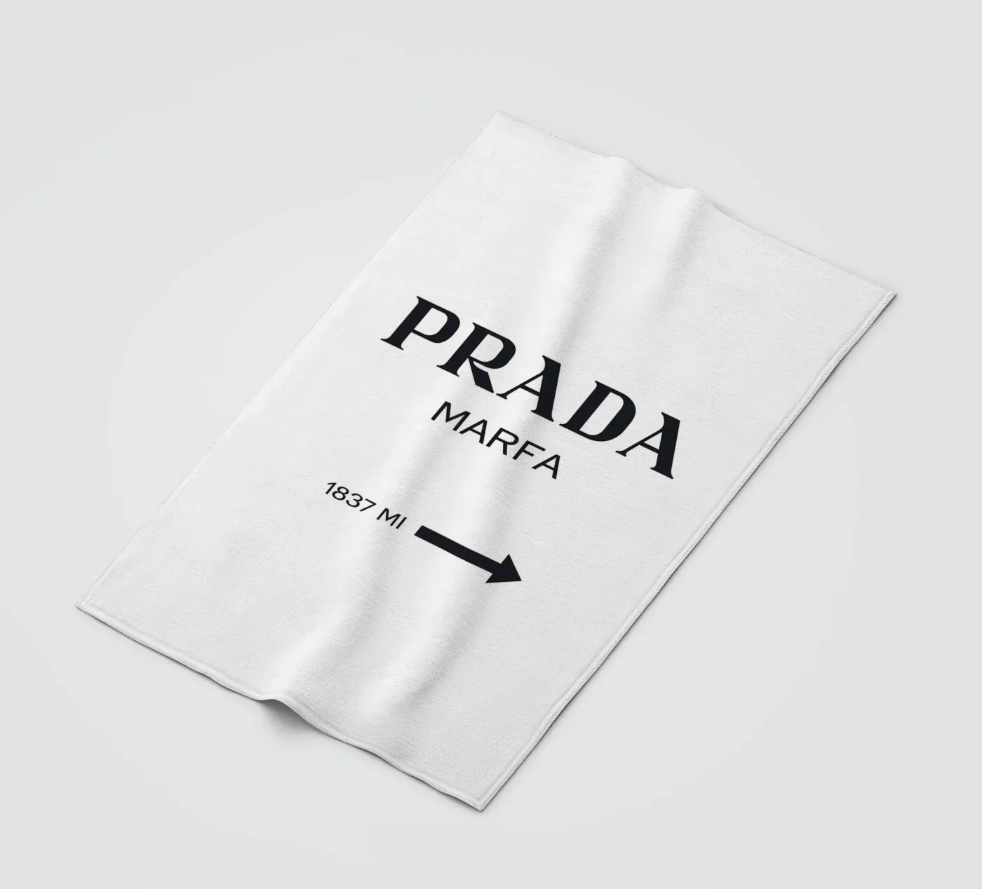 Prada Marfa fleecedeken van Whole©