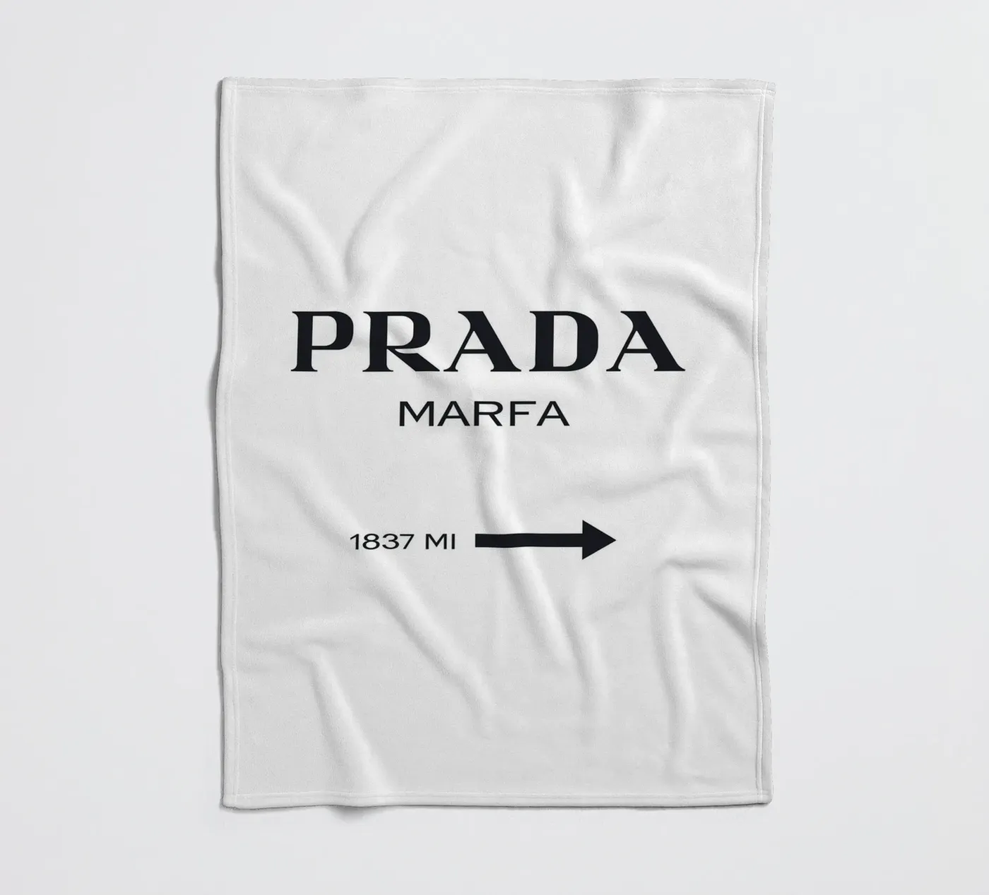 Prada Marfa fleecedeken van Whole©