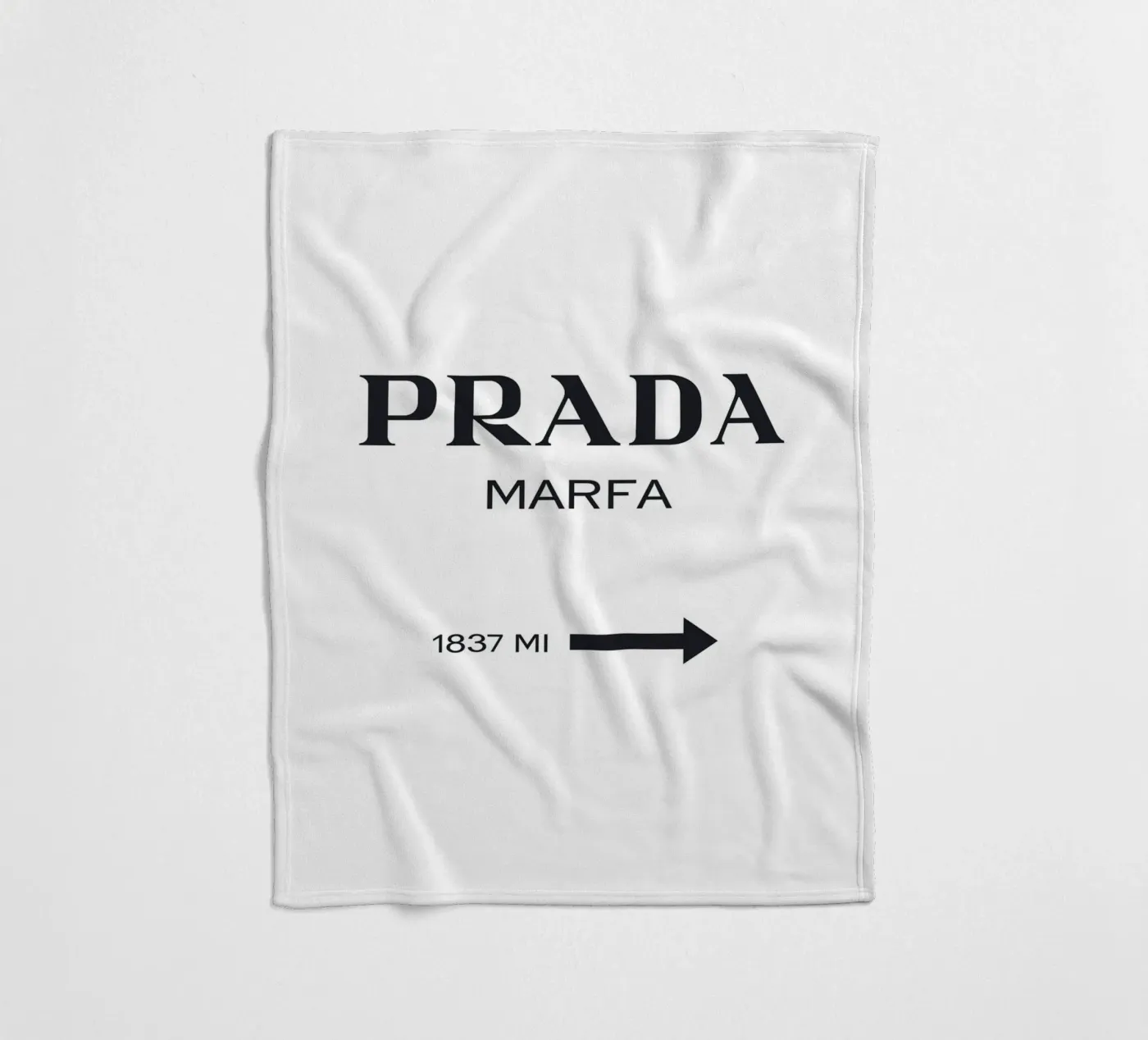 Prada Marfa fleecedeken van Whole©