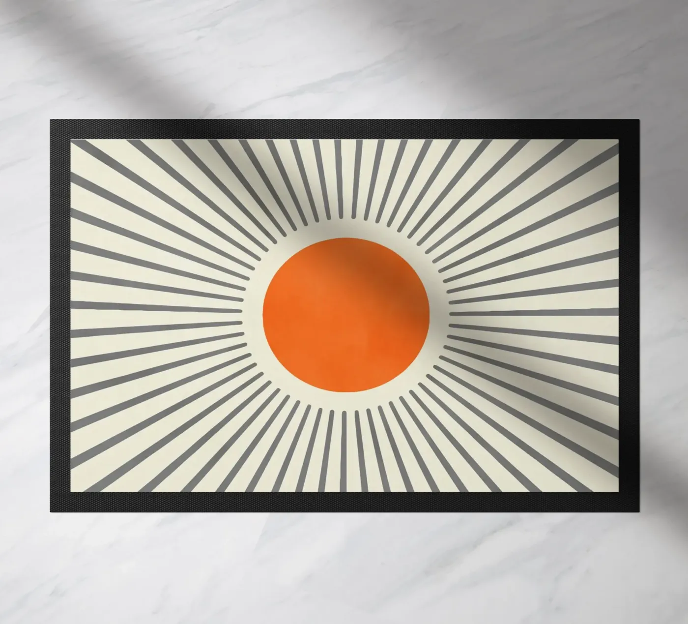 Abstract Rays II deurmat van artesutileco