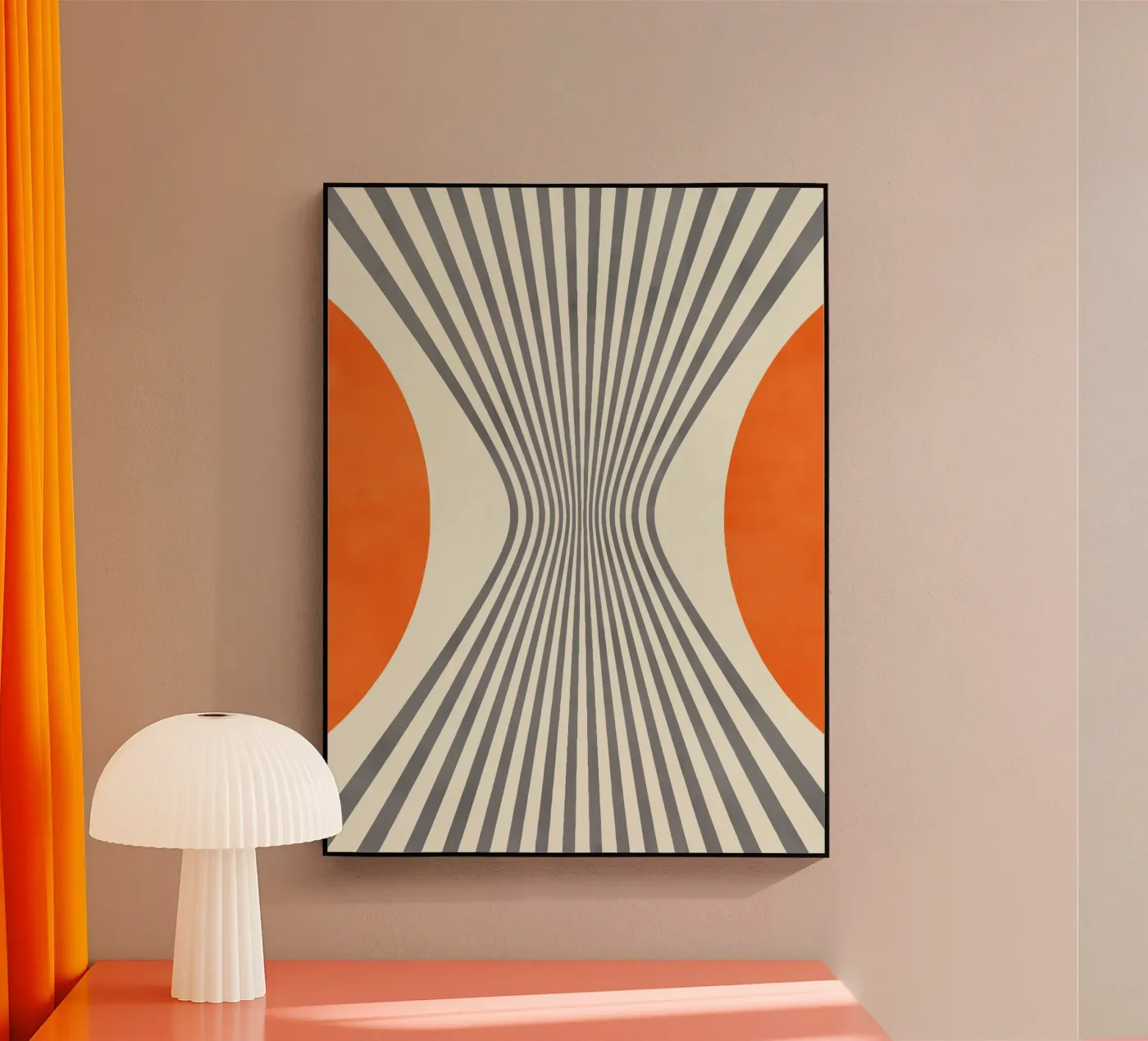 Abstract Rays III Acryl-Glas von artesutileco