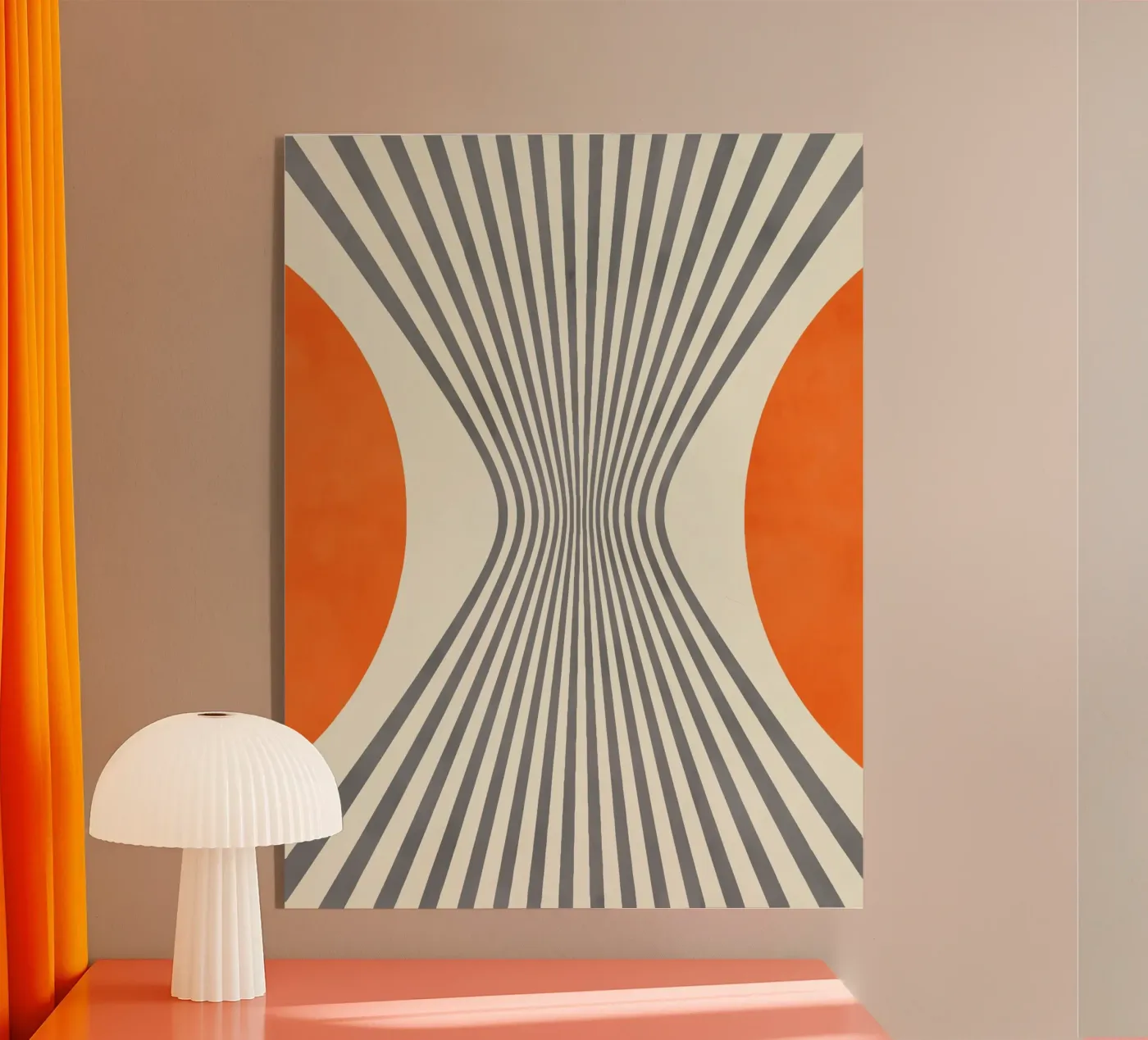 Abstract Rays III Acryl-Glas von artesutileco