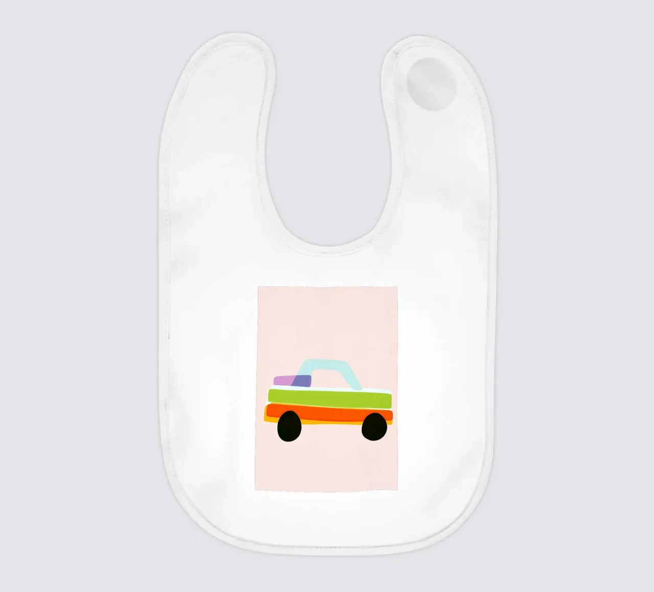 Auto multicolore bavaglino da Dreamy Nursery