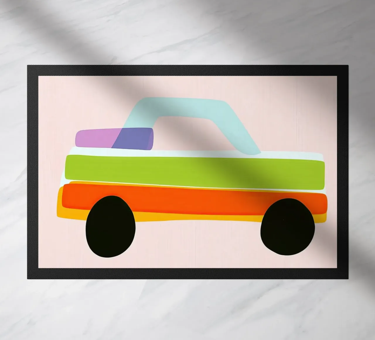 Auto multicolore zerbino da Dreamy Nursery