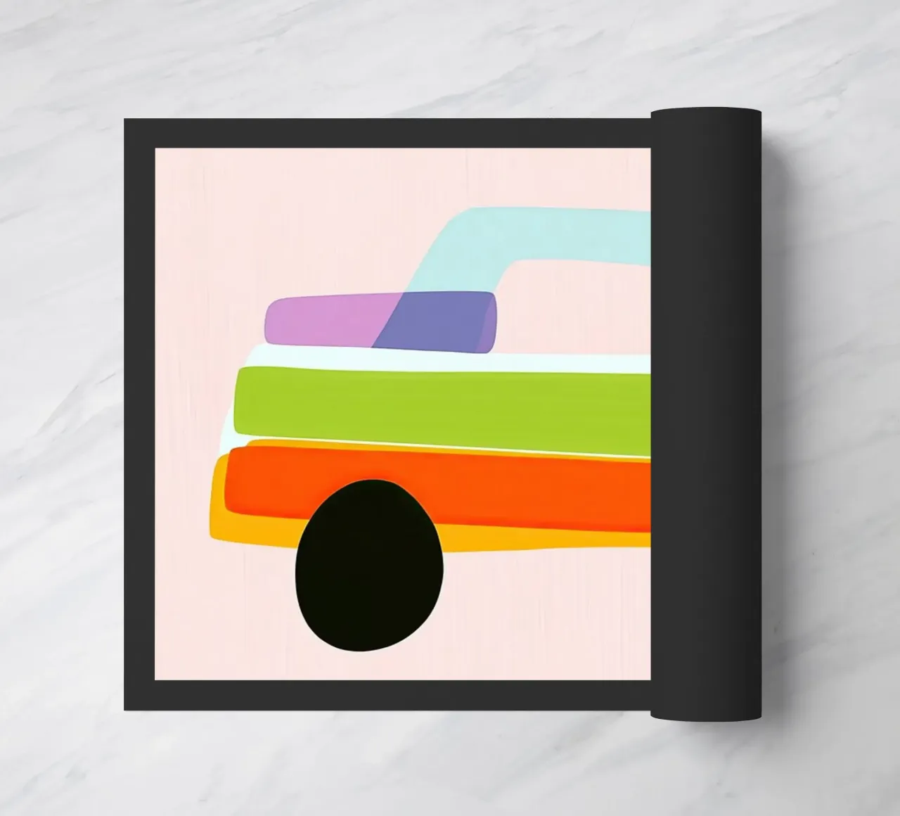 Auto multicolore zerbino da Dreamy Nursery