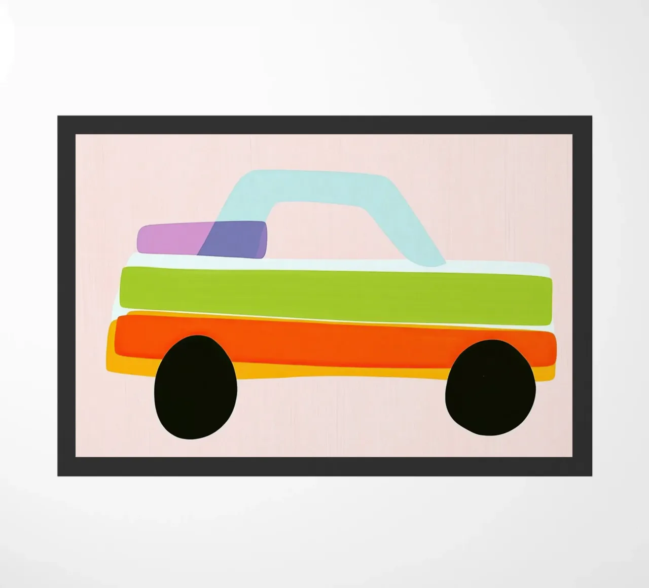 Auto multicolore zerbino da Dreamy Nursery