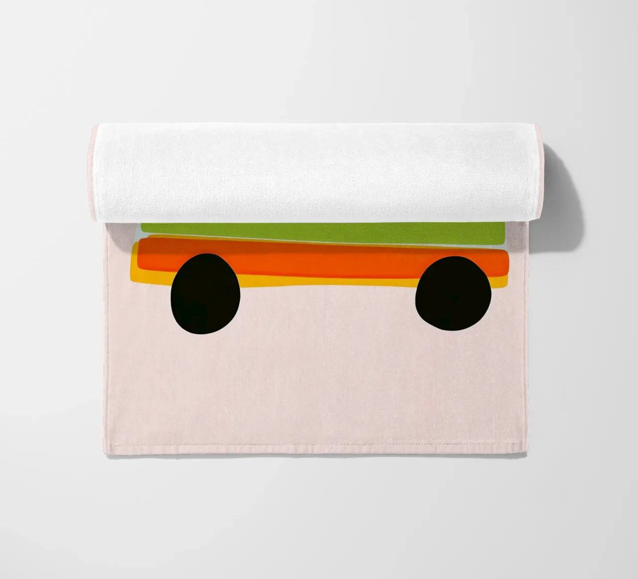 Auto multicolore telo mare da Dreamy Nursery