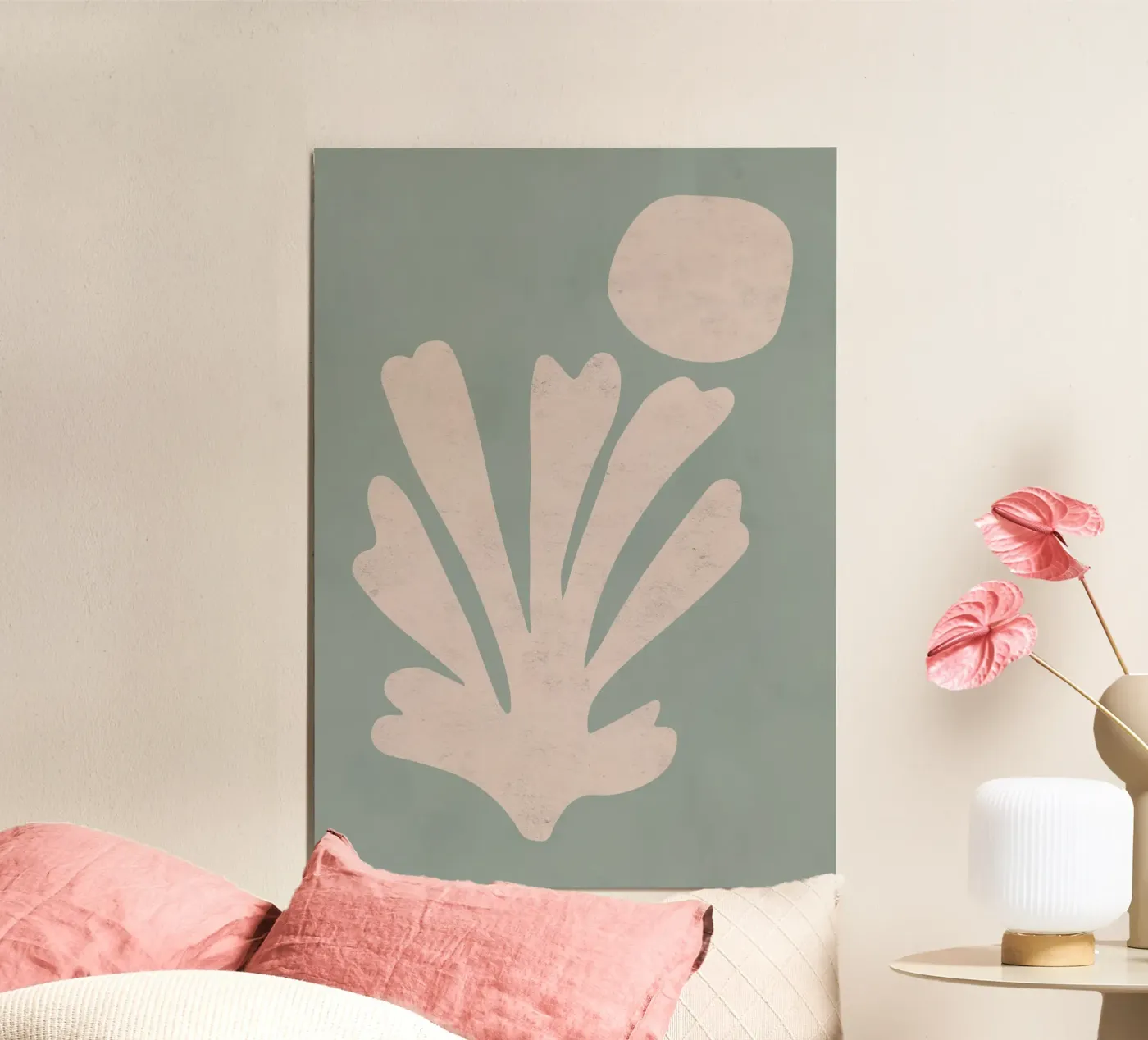 Abstract Leaf HM I poster da artesutileco