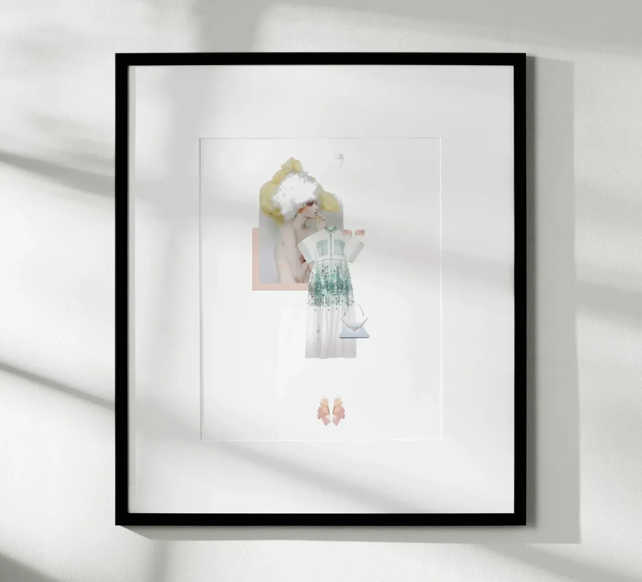 Summer has filled her veins with light. poster con telaio in plastica da TASTE OF BLISS