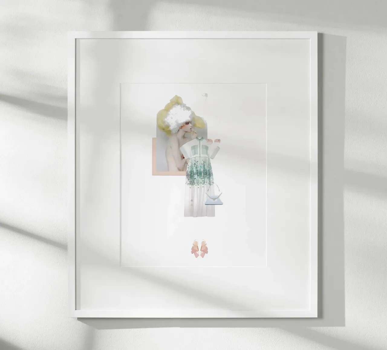 Summer has filled her veins with light. poster con telaio in plastica da TASTE OF BLISS