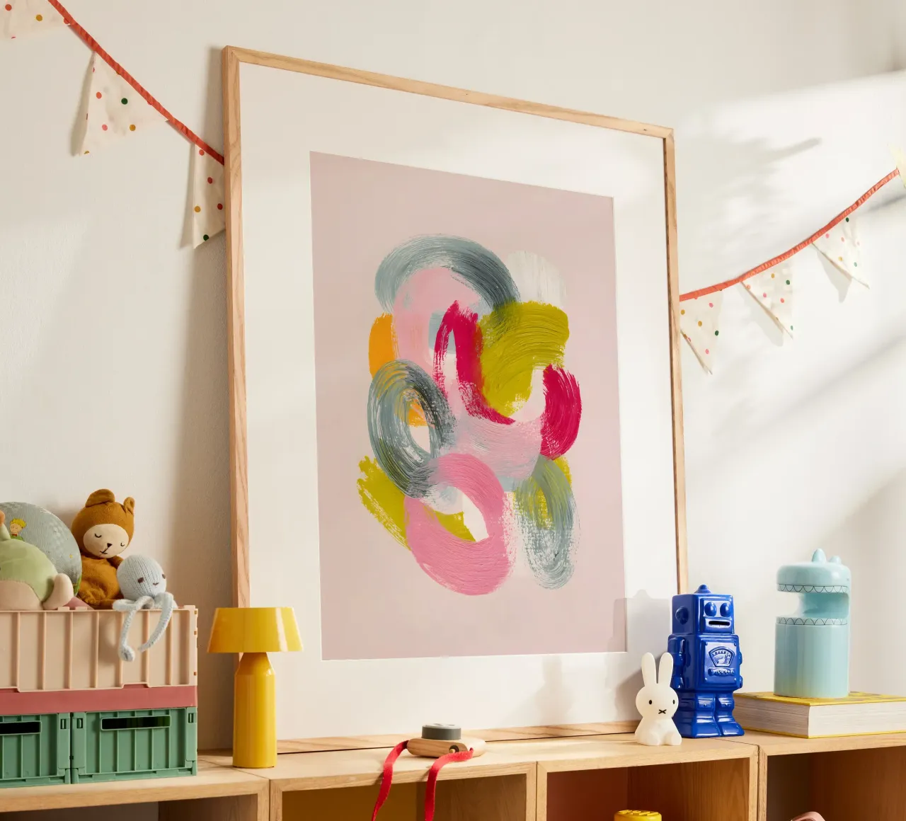 Soft Balance poster da Abstrakt Atelier