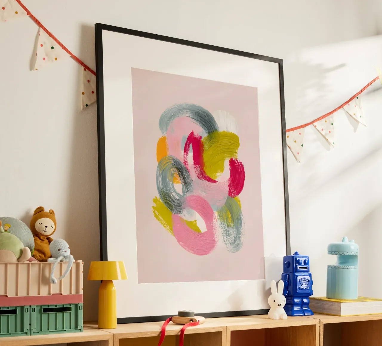 Soft Balance poster da Abstrakt Atelier