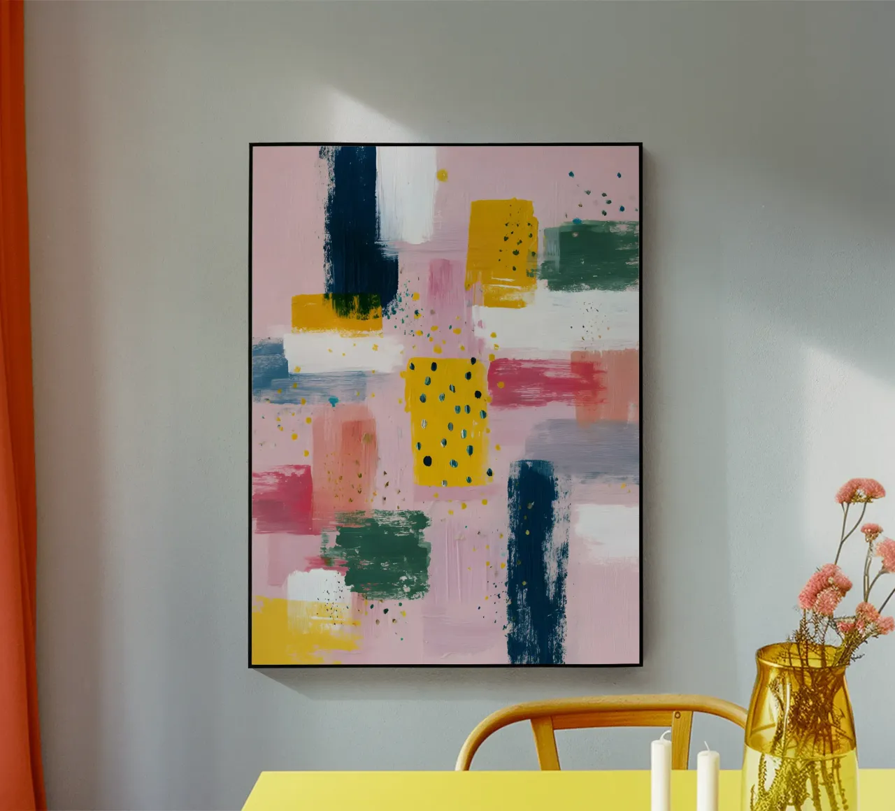 Structured Calm plexiglass da Abstrakt Atelier