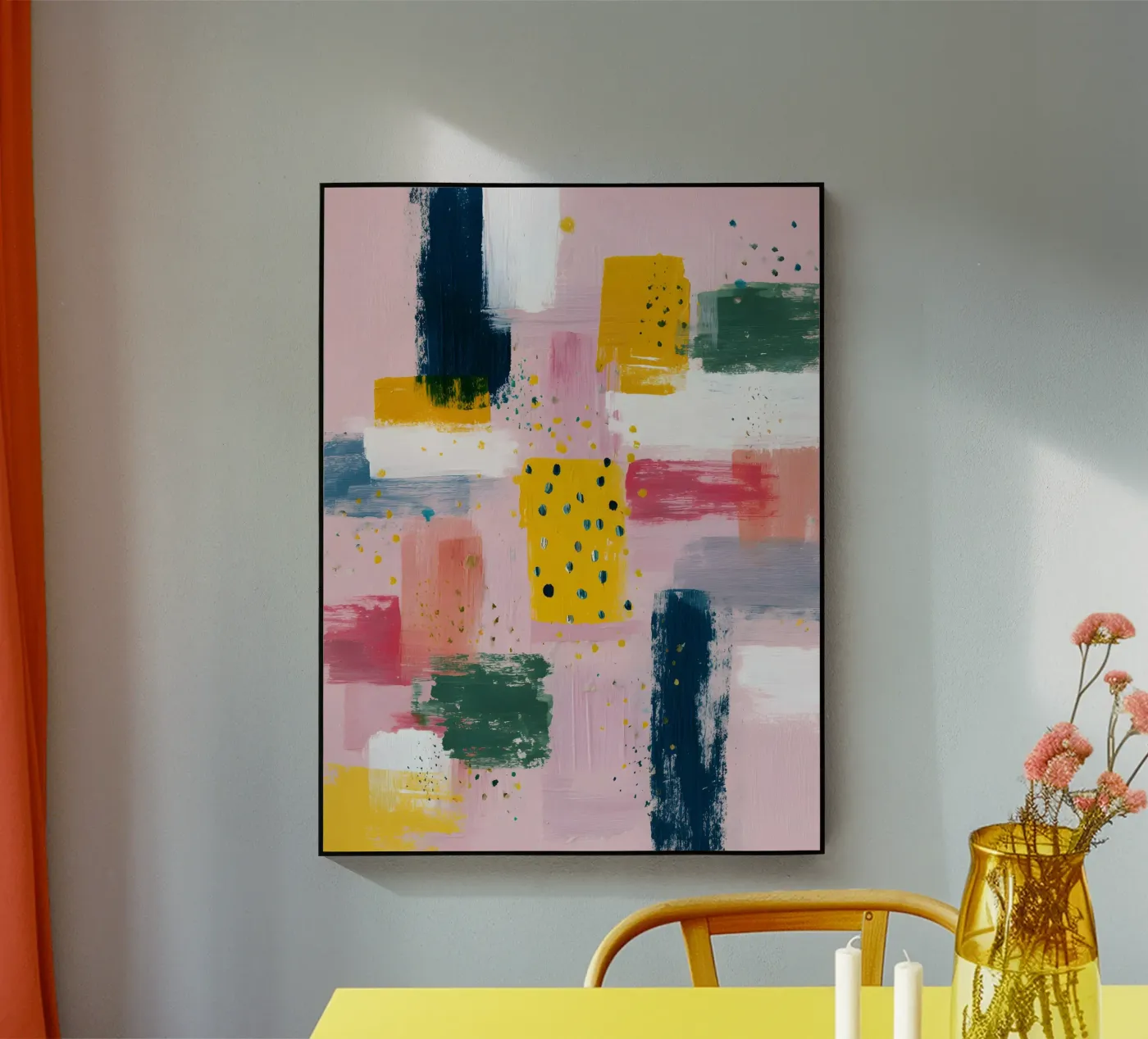 Structured Calm plexiglas de Abstrakt Atelier