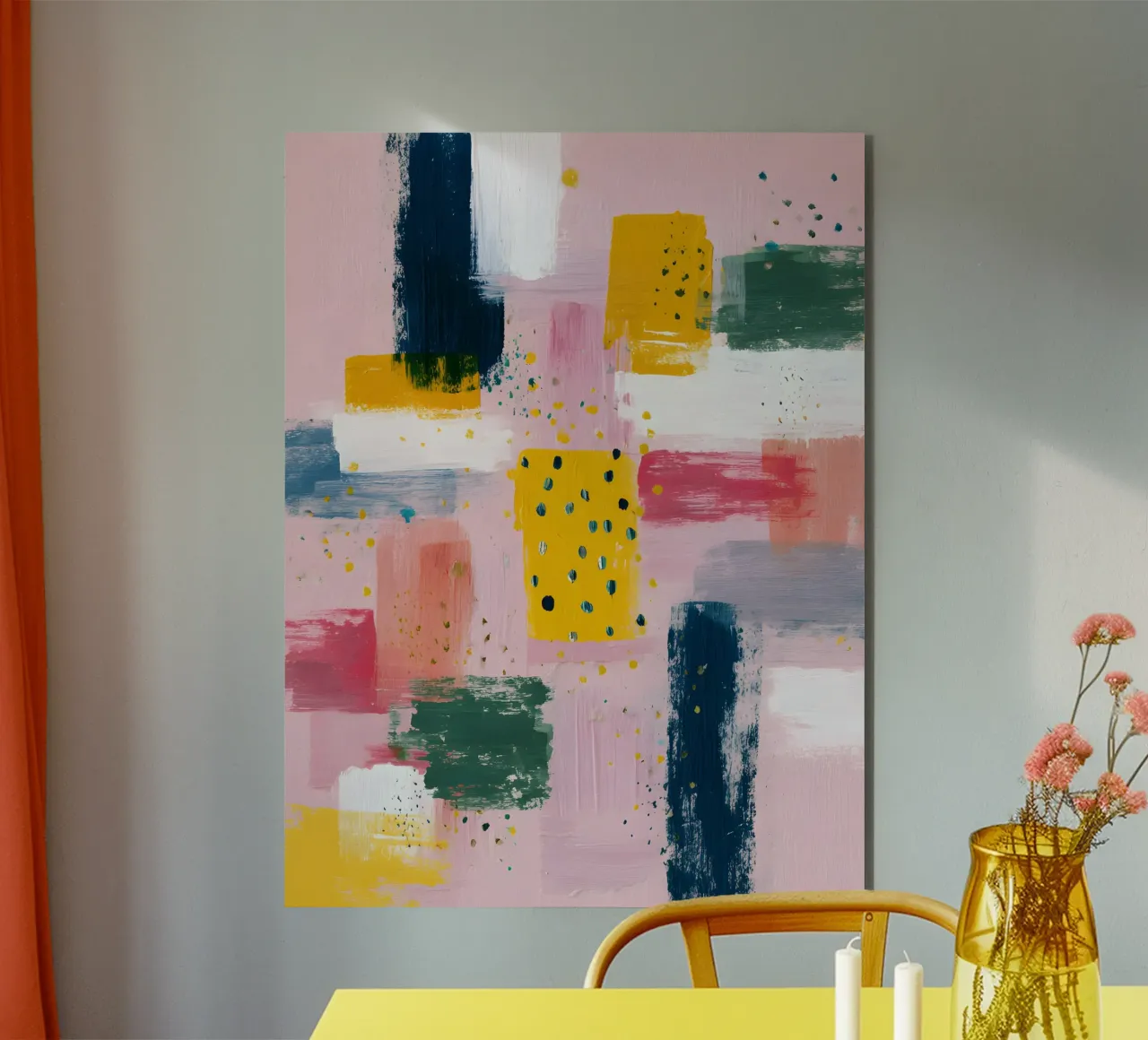 Structured Calm forex plate by Abstrakt Atelier