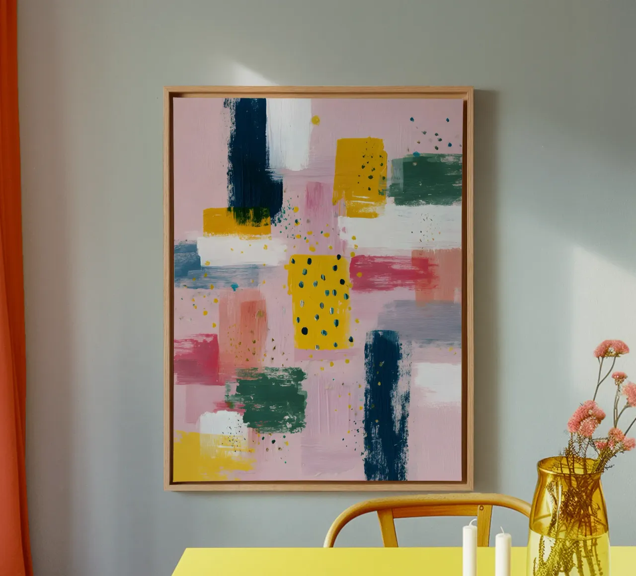 Structured Calm tela da Abstrakt Atelier