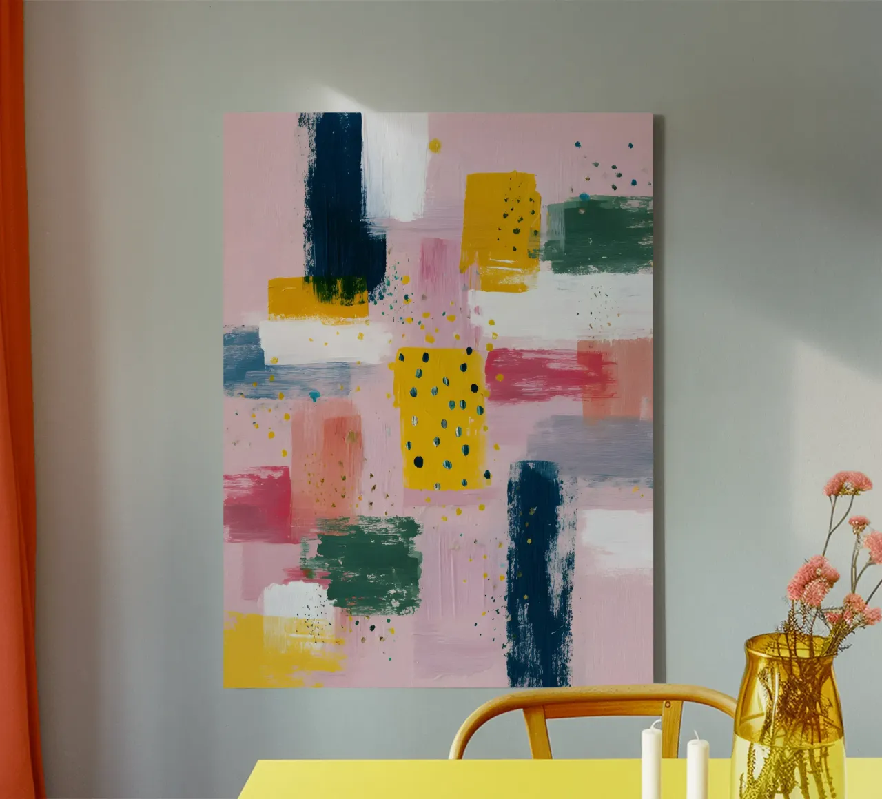 Structured Calm tela da Abstrakt Atelier