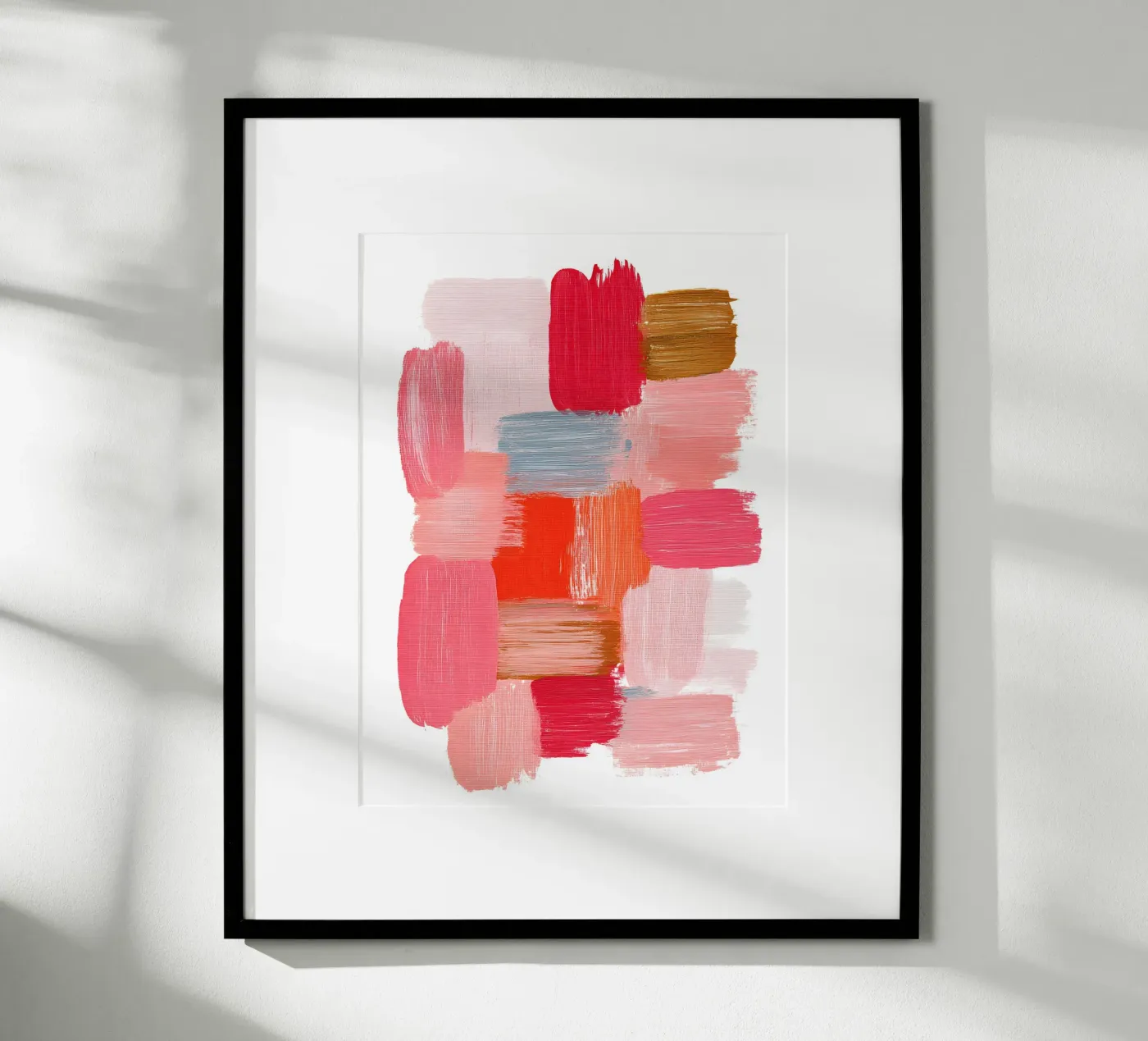 Pink Grows Poster von Abstrakt Atelier