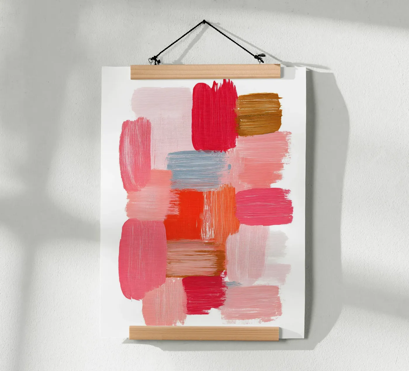 Pink Grows Poster von Abstrakt Atelier