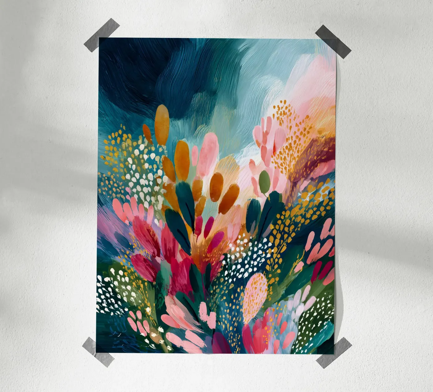 Where Color Grows poster da Abstrakt Atelier