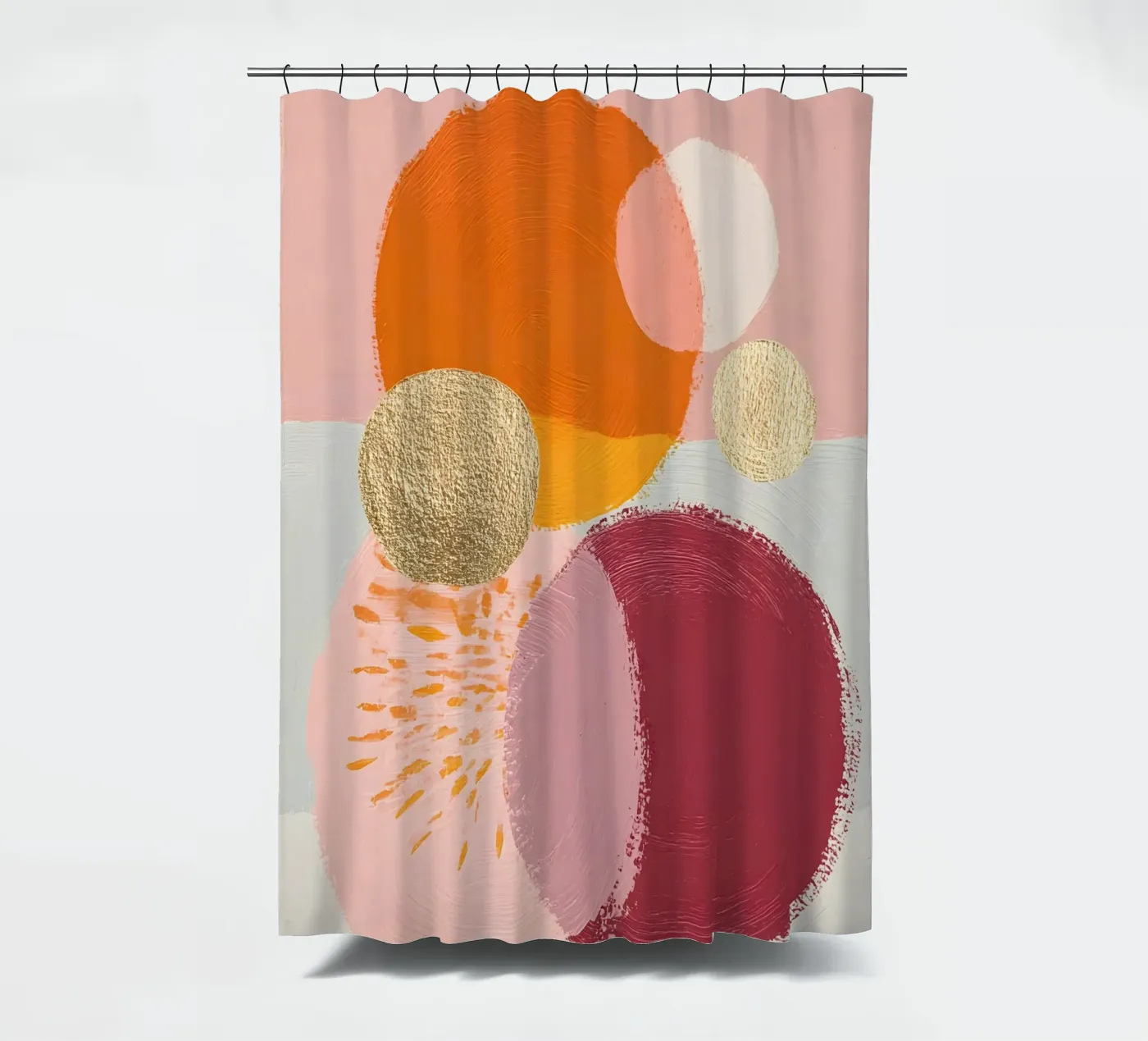 Floating Forms rideau de douche de Abstrakt Atelier