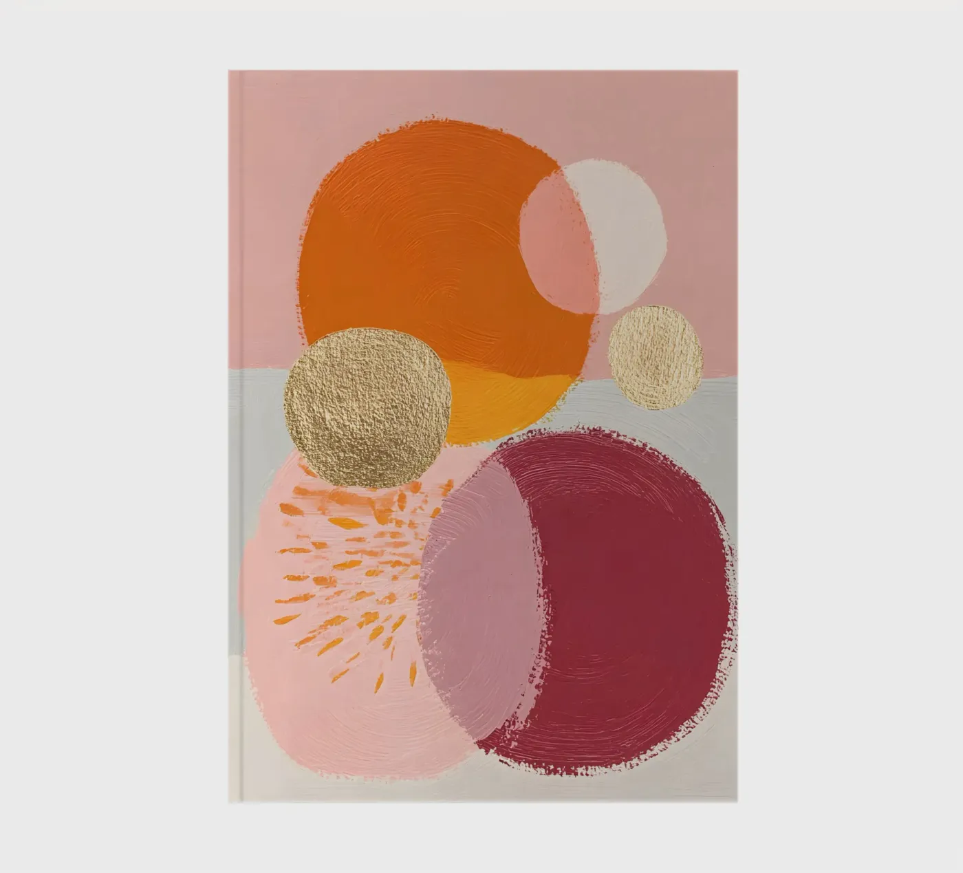 Floating Forms notebook by Abstrakt Atelier